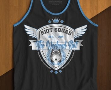 The Weekend Riot Logo and Shirt